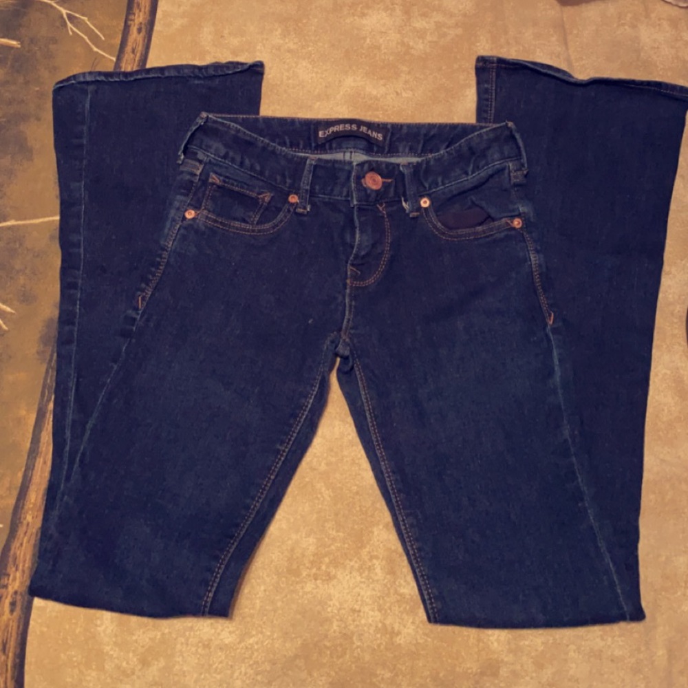 Express Stella Slim Flare Jeans